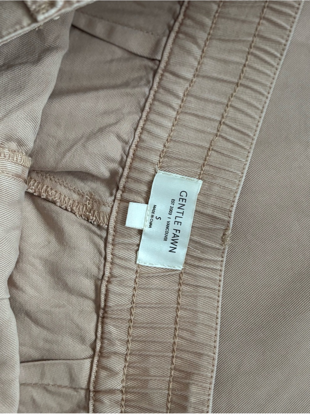 Gentle Fawn Sabine Pants in Tan | Small - Picture 4 of 5